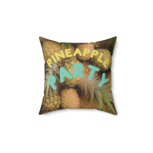 Pineapple Party Square Pillow